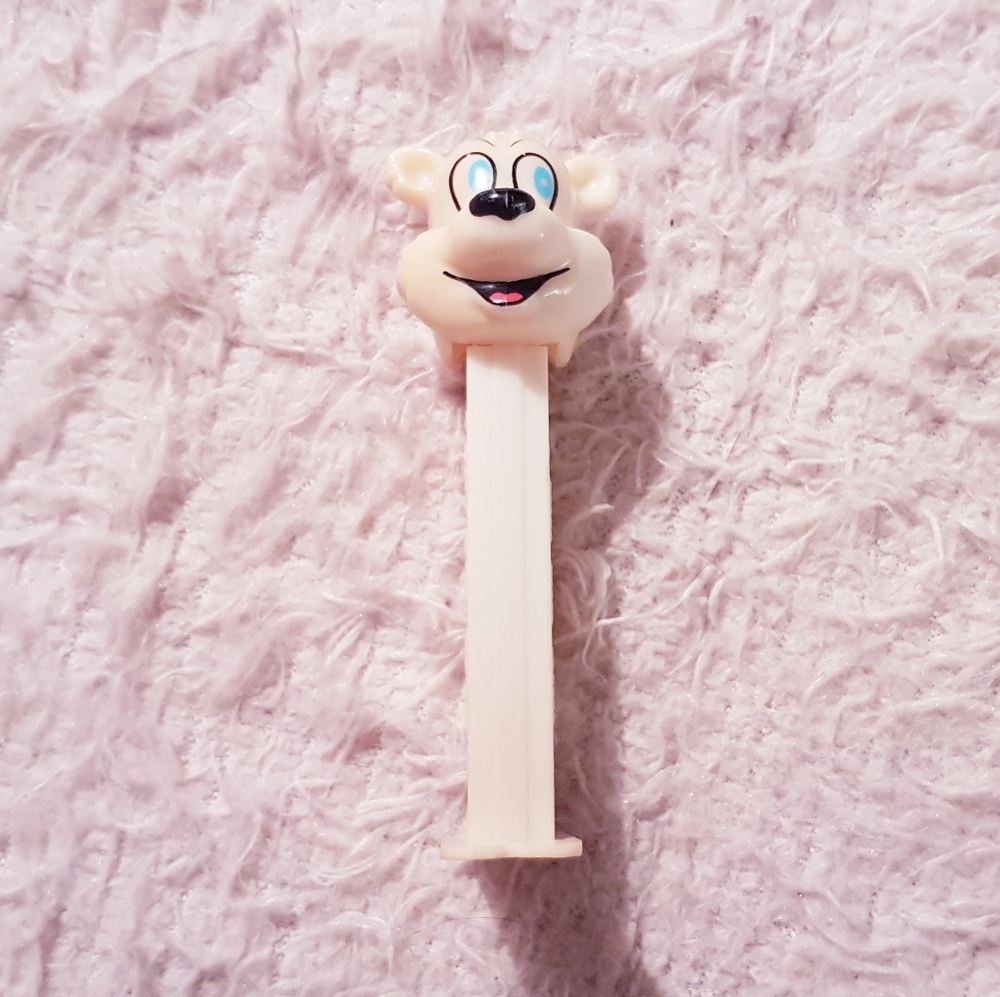 1999 Winter Bear PEZ Dispenser Polar Bear Hungary Vintage Collectible